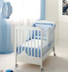 Кроватка Baby Expert Coccolo (беленый)