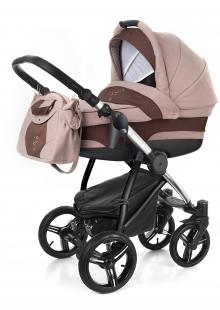 Коляска для новорожденных Esspero Newborn Lux (шасси Chrome)
