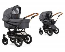 Детская коляска 2 в 1 Emmaljunga Edge Duo Combi Lounge ( Duo S Outdoor)