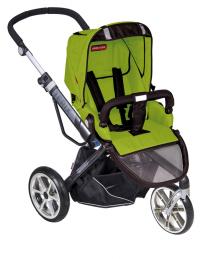 Прогулочная коляска Patron Triton 3B (черная рама)