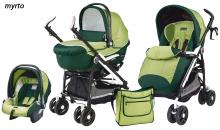 Коляска 3 в 1 Peg-Perego Pliko P3 Compact Modular System Tri-Fix