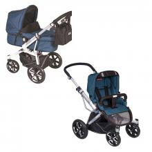 Коляска 2 в 1 Patron Triton 4W (белая рама)