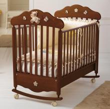 Кроватка Baby Expert Bijoux (орех)