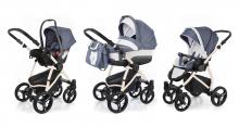 Коляска 3 в 1 Esspero Newborn Lux (шасси Beige)
