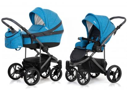 Коляска 2 в 1 Esspero Denim (шасси Magic Pro Graphite)