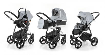 Коляска 3 в 1 Esspero Newborn Lux Alu (шасси Chrome)