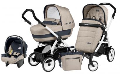 Коляска 3 в 1 Peg Perego Book 51 Elite Set Modular (шасси White/Black)