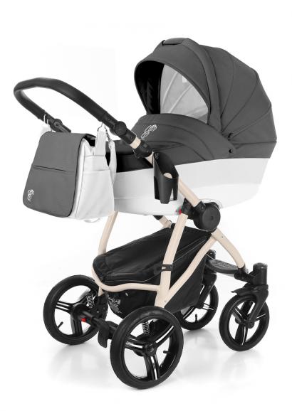 Коляска для новорожденных Esspero Grand Newborn Lux (шасси Beige)