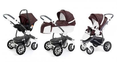 Коляска 3 в 1 Esspero Grand Discovery (шасси Graphite White)