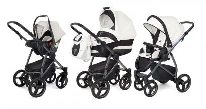 Коляска 3 в 1 Esspero Newborn Lux (шасси Graphite)