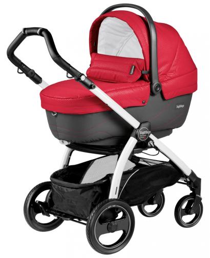 Коляска для новорожденных Peg Perego Book S Navetta XL (шасси White/Black)