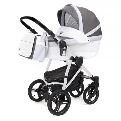 Коляска для новорожденных Esspero Grand Newborn Lux (шасси White)