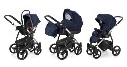 Коляска 3 в 1 Esspero Newborn Lux (шасси Chrome)