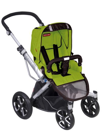Прогулочная коляска Patron Triton 4S (серебряная рама)