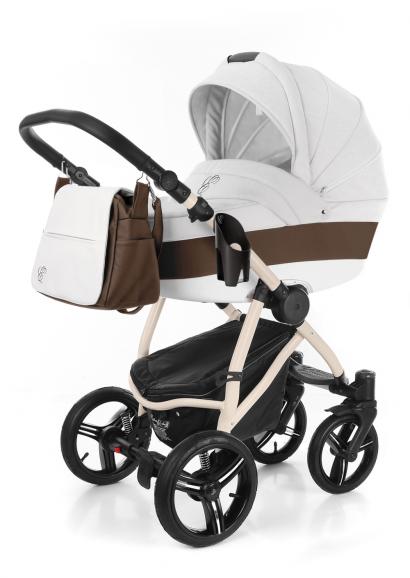 Коляска для новорожденных Esspero Grand Newborn Lux (шасси Beige)