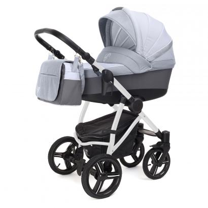 Коляска для новорожденных Esspero Grand Newborn Lux (шасси White)