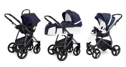 Коляска 3 в 1 Esspero Grand Newborn Lux (шасси Graphite)
