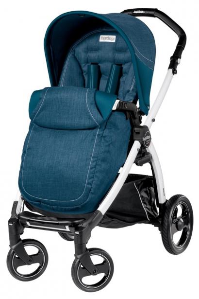 Прогулочная коляска Peg Perego Book S Pop Up Completo (шасси White/Black)