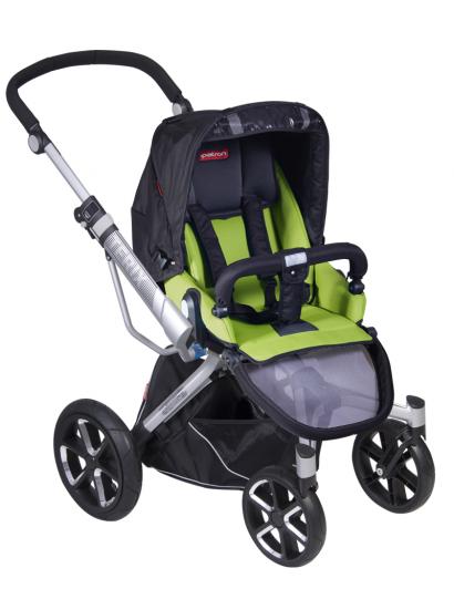Прогулочная коляска Patron Triton 4S (серебряная рама)