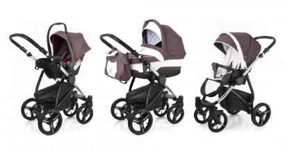 Коляска 3 в 1 Esspero Newborn Lux (шасси Chrome)