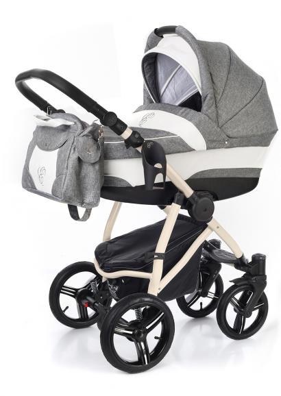 Коляска для новорожденных Esspero Newborn Lux (шасси Beige)