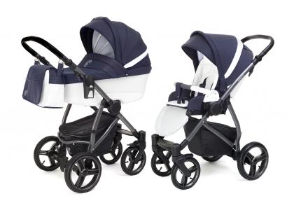 Коляска 2 в 1 Esspero Grand Newborn Lux (шасси Graphite)
