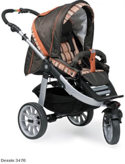 Коляска 2 в 1 Teutonia Spirit S3