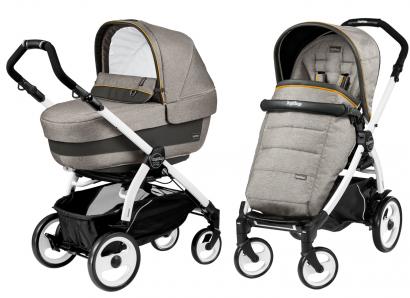 Коляска 2 в 1 Peg Perego Book 51 Elite Modular (шасси White/Black)