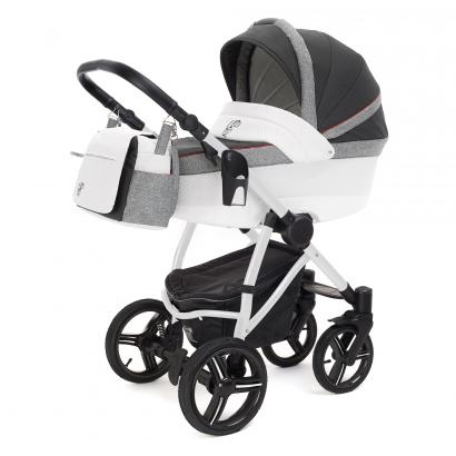 Коляска для новорожденных Esspero Grand Newborn Lux (шасси White)