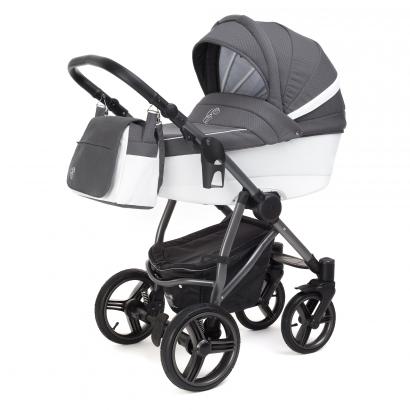 Коляска для новорожденных Esspero Grand Newborn Lux (шасси Graphite)
