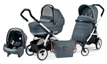 Коляска 3 в 1 Peg Perego Book 51 XL Set Modular (шасси White/Black)