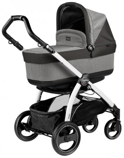 Коляска для новорожденных Peg Perego Book S Pop-Up (шасси White/Black)