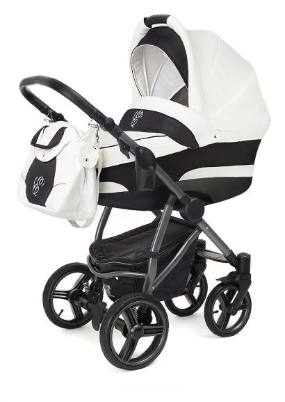 Коляска для новорожденных Esspero Newborn Lux (шасси Graphite)