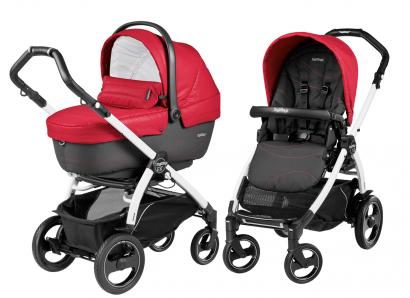 Коляска 2 в 1 Peg Perego Book 51 S XL Modular (шасси White/Black)