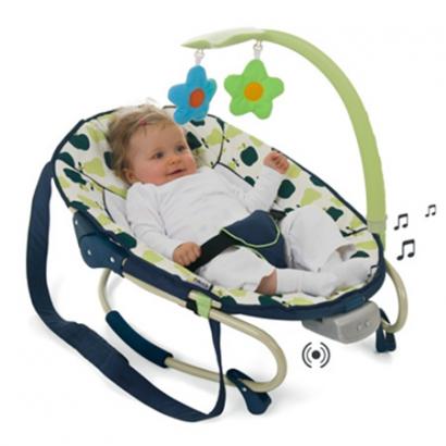 Шезлонг музыкальный Hauck Leisure e-motion