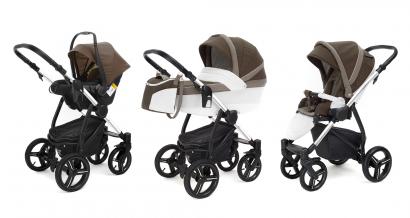 Коляска 3 в 1 Esspero Grand Newborn Lux (шасси Chrome)