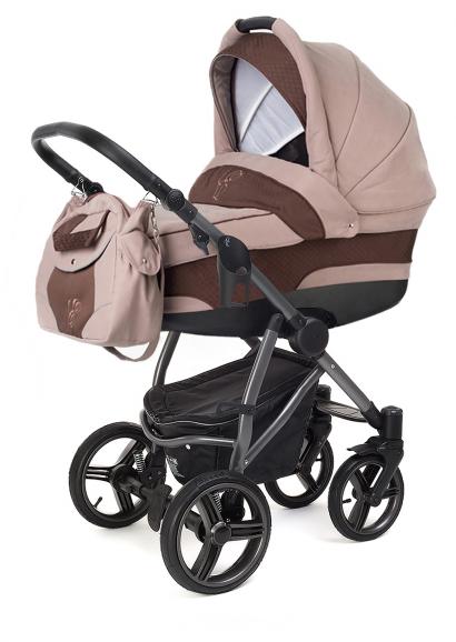 Коляска для новорожденных Esspero Newborn Lux (шасси Graphite)