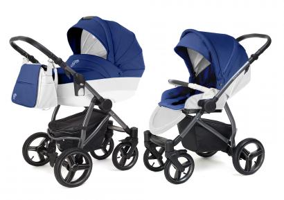 Коляска 2 в 1 Esspero Grand Newborn Lux (шасси Graphite)