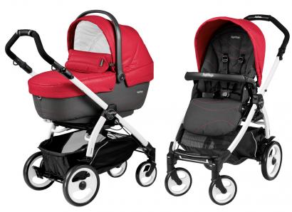Коляска 2 в 1 Peg Perego Book 51 XL Modular (шасси White/Black)