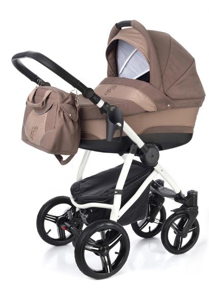 Коляска для новорожденных Esspero Newborn Lux (шасси White)