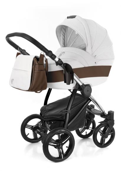 Коляска для новорожденных Esspero Grand Newborn Lux (шасси Chrome)