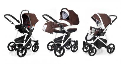 Коляска 3 в 1 Esspero Newborn Lux (шасси White)