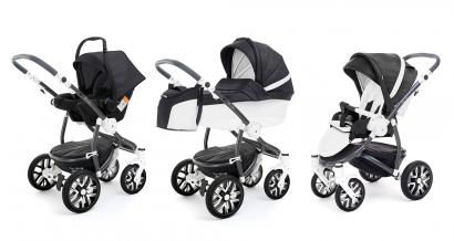 Коляска 3 в 1 Esspero Grand Discovery (шасси Graphite White)