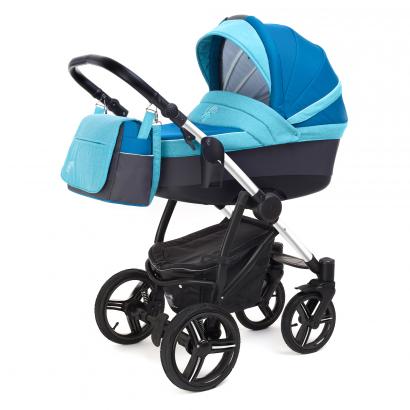 Коляска для новорожденных Esspero Grand Newborn Lux (шасси Chrome)