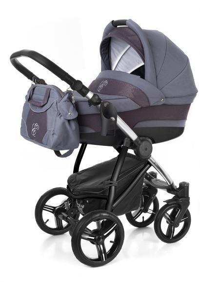 Коляска для новорожденных Esspero Newborn Lux (шасси Chrome)