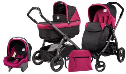 Коляска 3 в 1 Peg Perego Book S Pop Up Set Modular (шасси Jet)