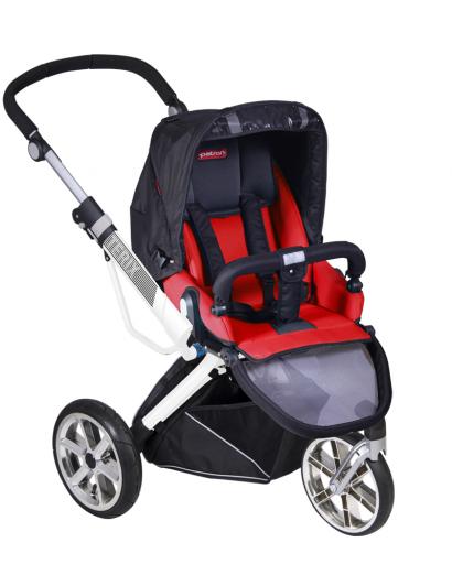 Прогулочная коляска Patron Triton 3W (белая рама)