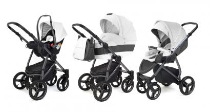 Коляска 3 в 1 Esspero Grand Newborn Lux (шасси Graphite)