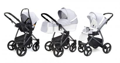 Коляска 3 в 1 Esspero Grand Newborn Lux (шасси Graphite)