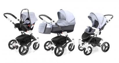 Коляска 3 в 1 Esspero Grand Tour (шасси Graphite GT)